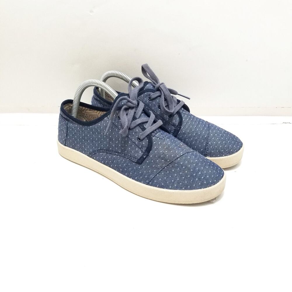 Toms Paseo Polka Dot Sneakers Women's Size 7.5
